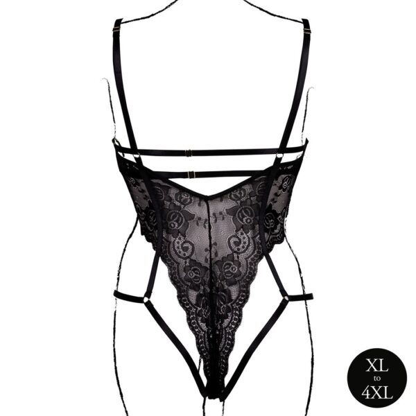 BODY LACE UNDERWIRED NEGRO TALLA QUEEN LE DÉSIR - Imagen 6