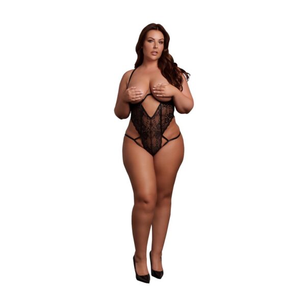 BODY LACE UNDERWIRED NEGRO TALLA QUEEN LE DÉSIR - Imagen 7