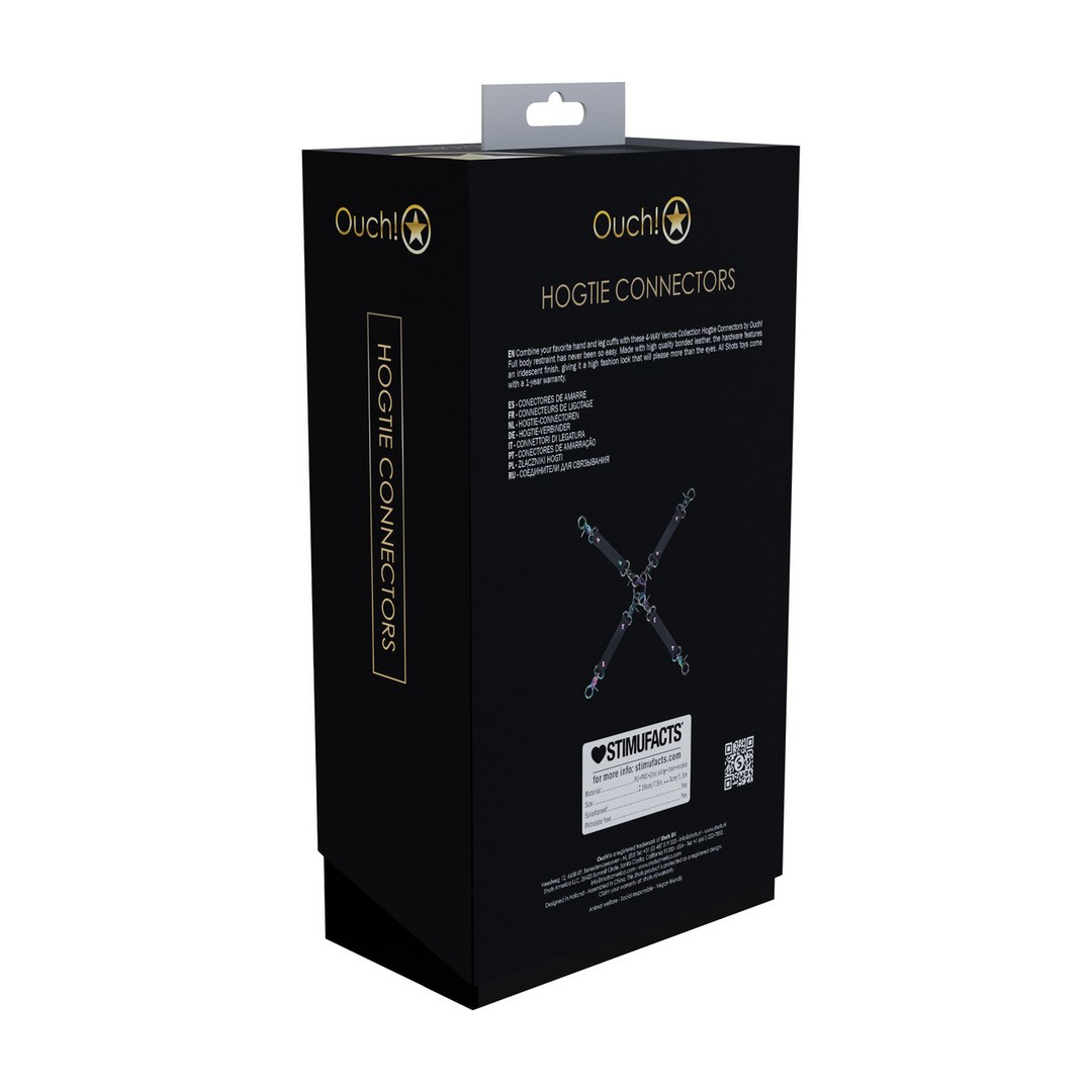 CONEXIÓN HOGTIE VENICE COLLECTION NEGRO OUCH! - Imagen 3