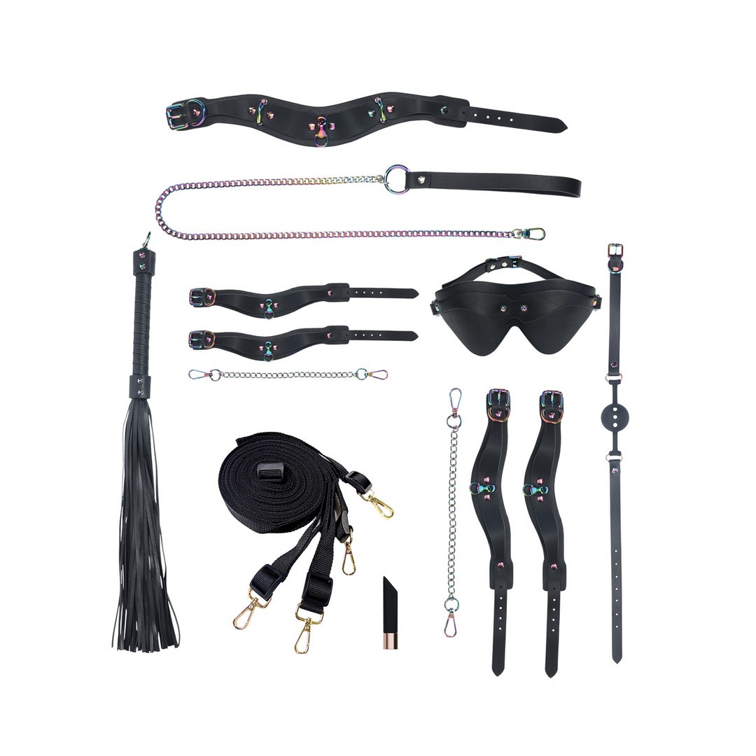 KIT CON BOLSO VENICE COLLECTION NEGRO OUCH! - Imagen 5