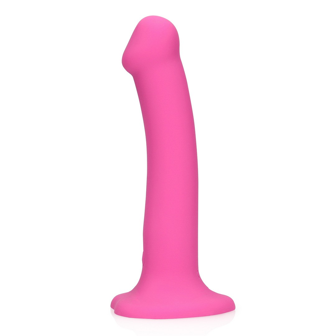 VIBRADOR NON-PHALLIC VIBRATING DILDO MEDIO POWERFUL PINK LOVELINE - Imagen 4