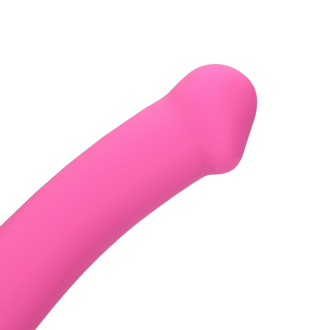 VIBRADOR NON-PHALLIC VIBRATING DILDO MEDIO POWERFUL PINK LOVELINE - Imagen 6