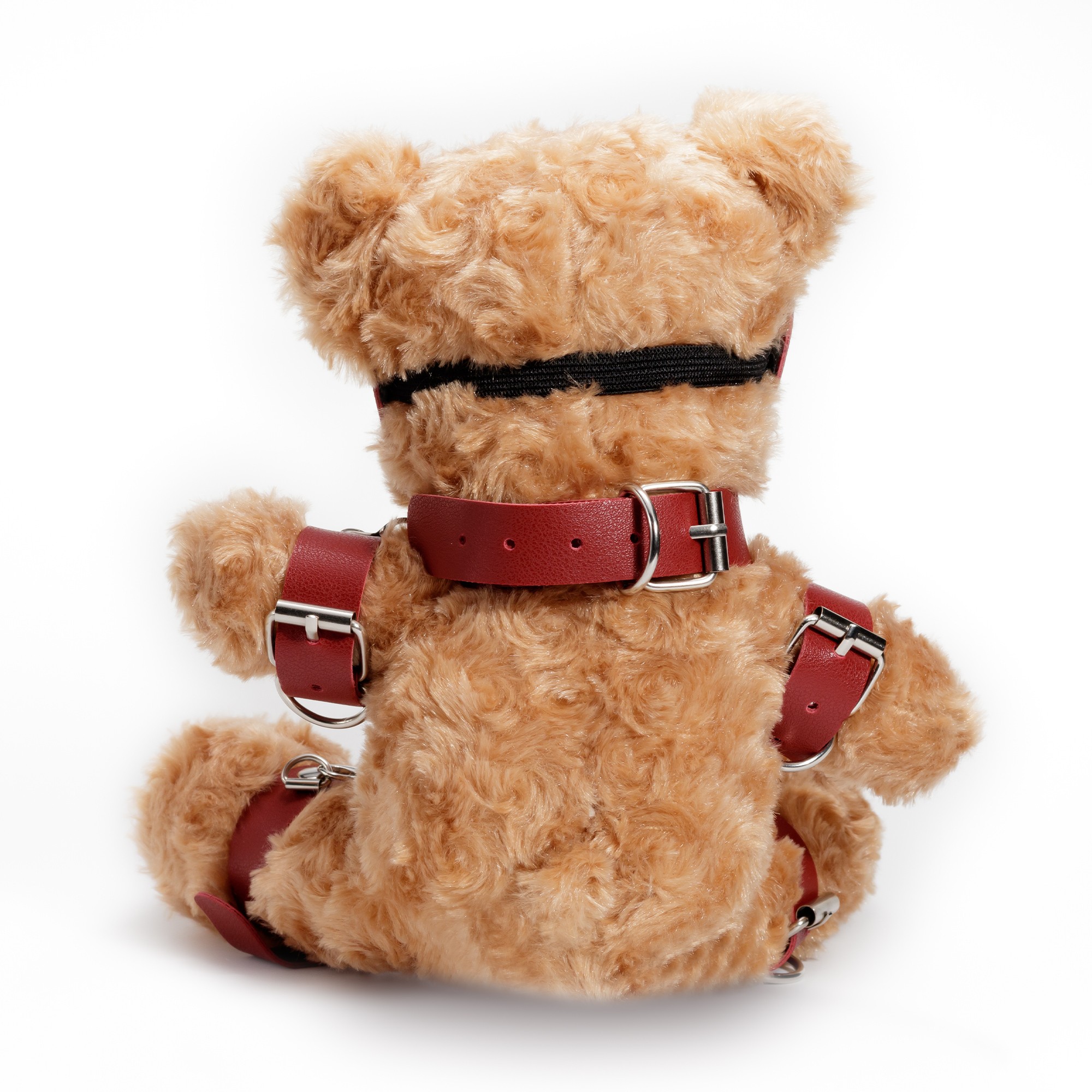 OSO TEDDY BONDAGE CRUSHITO ROJO 31CM CRUSHIOUS - Imagen 3