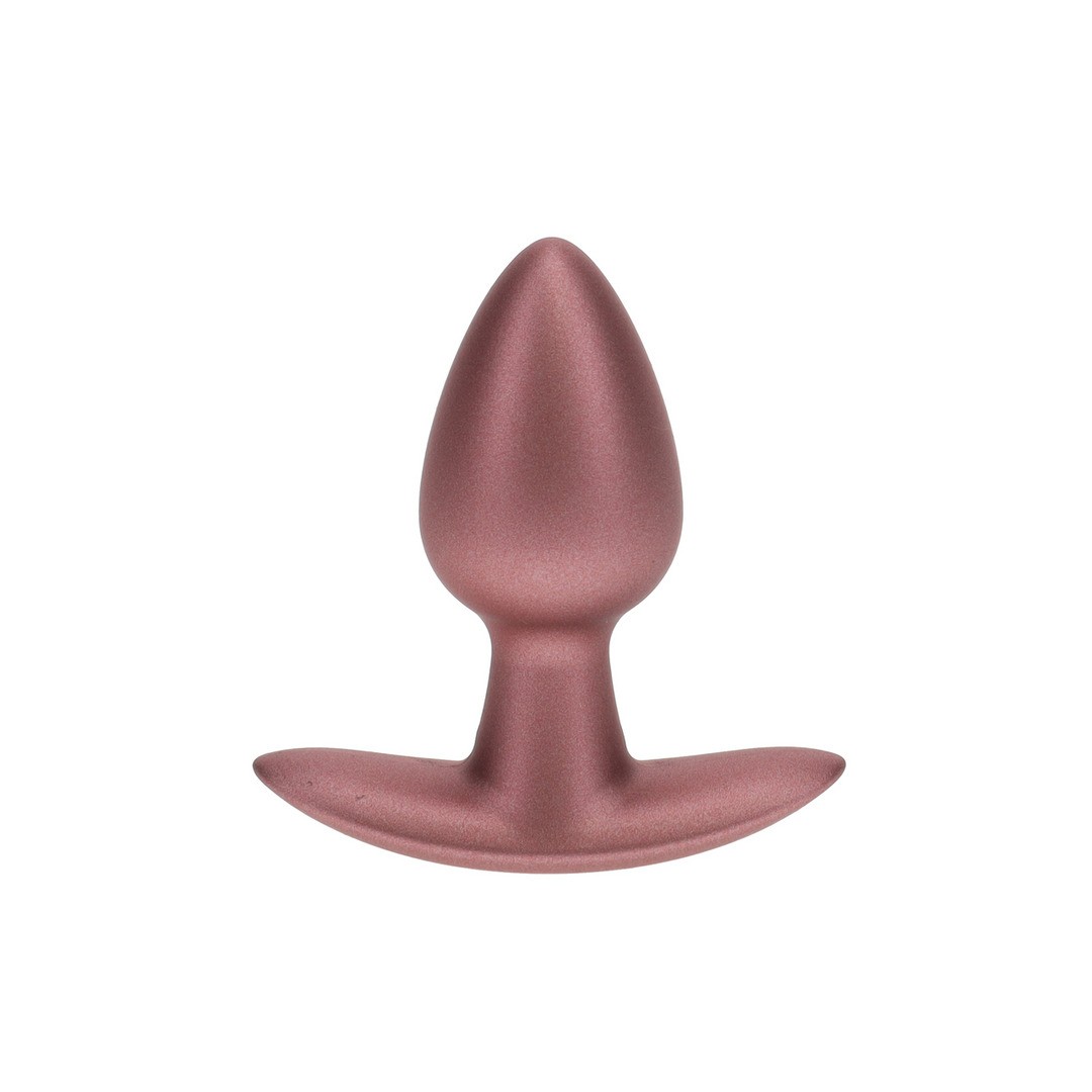 PLUG ANAL SMOOTH SILICONE SMALL 2.6 /6,5 CM ROSE GOLD OUCH! - Imagen 5