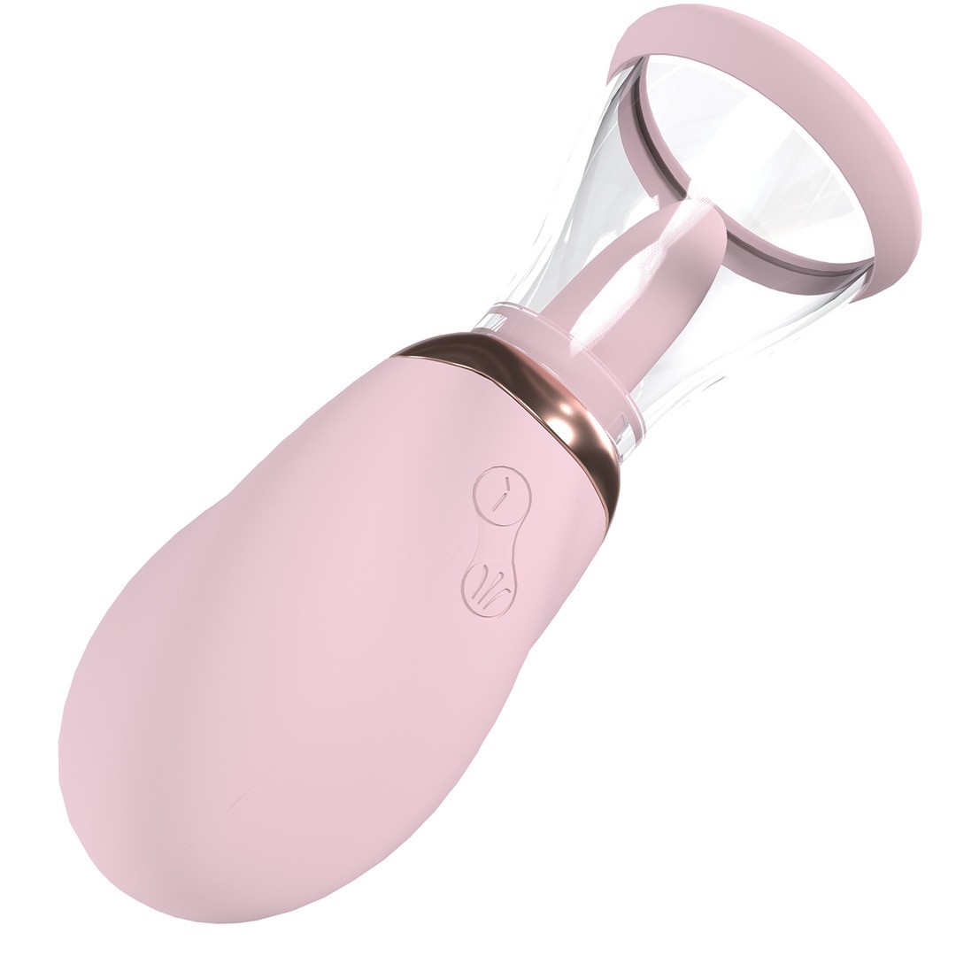 BOMBA RECARGABLE PARA LA VULVA Y EL PECHO BOOST ROSA PUMPED - Imagen 3