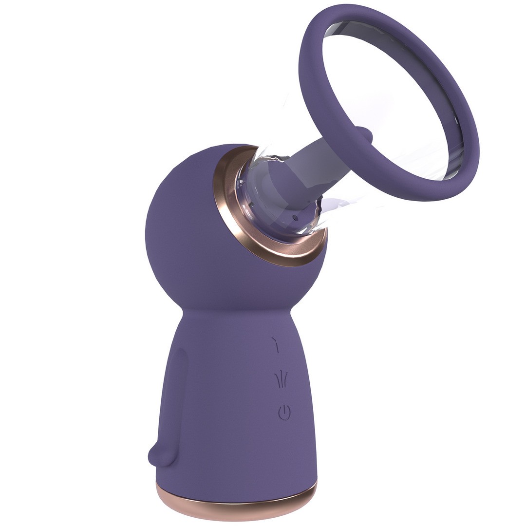 BOMBA PARA LA VULVA Y EL PECHO EXQUISITE MORADO PUMPED - Imagen 4
