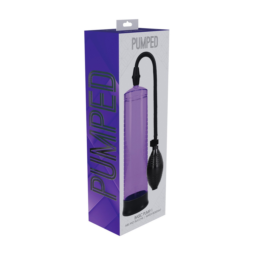 BOMBA PARA EL PENE BASIC PUMP 1 MORADO PUMPED