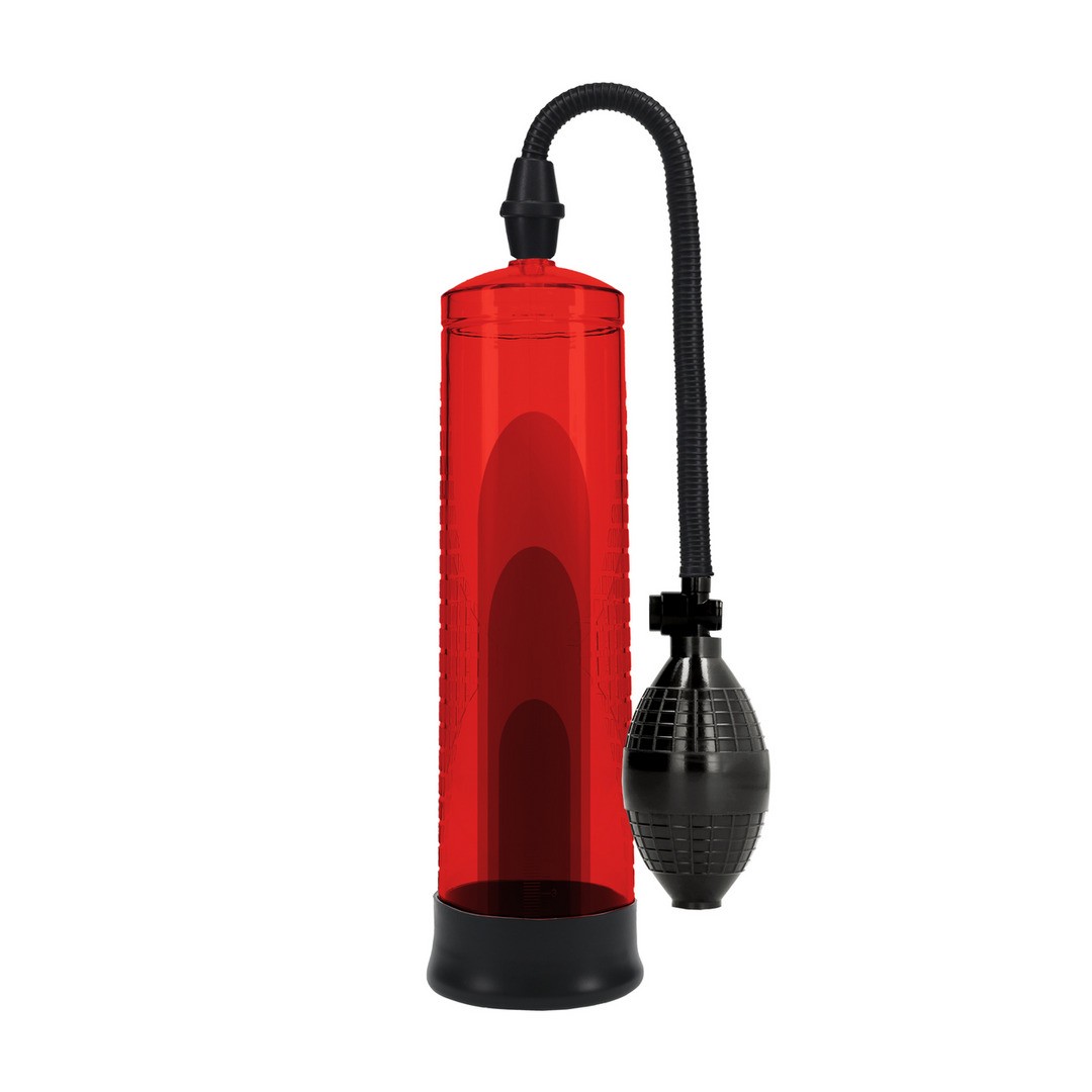 BOMBA PARA EL PENE BASIC PUMP 1 ROJO PUMPED - Imagen 3