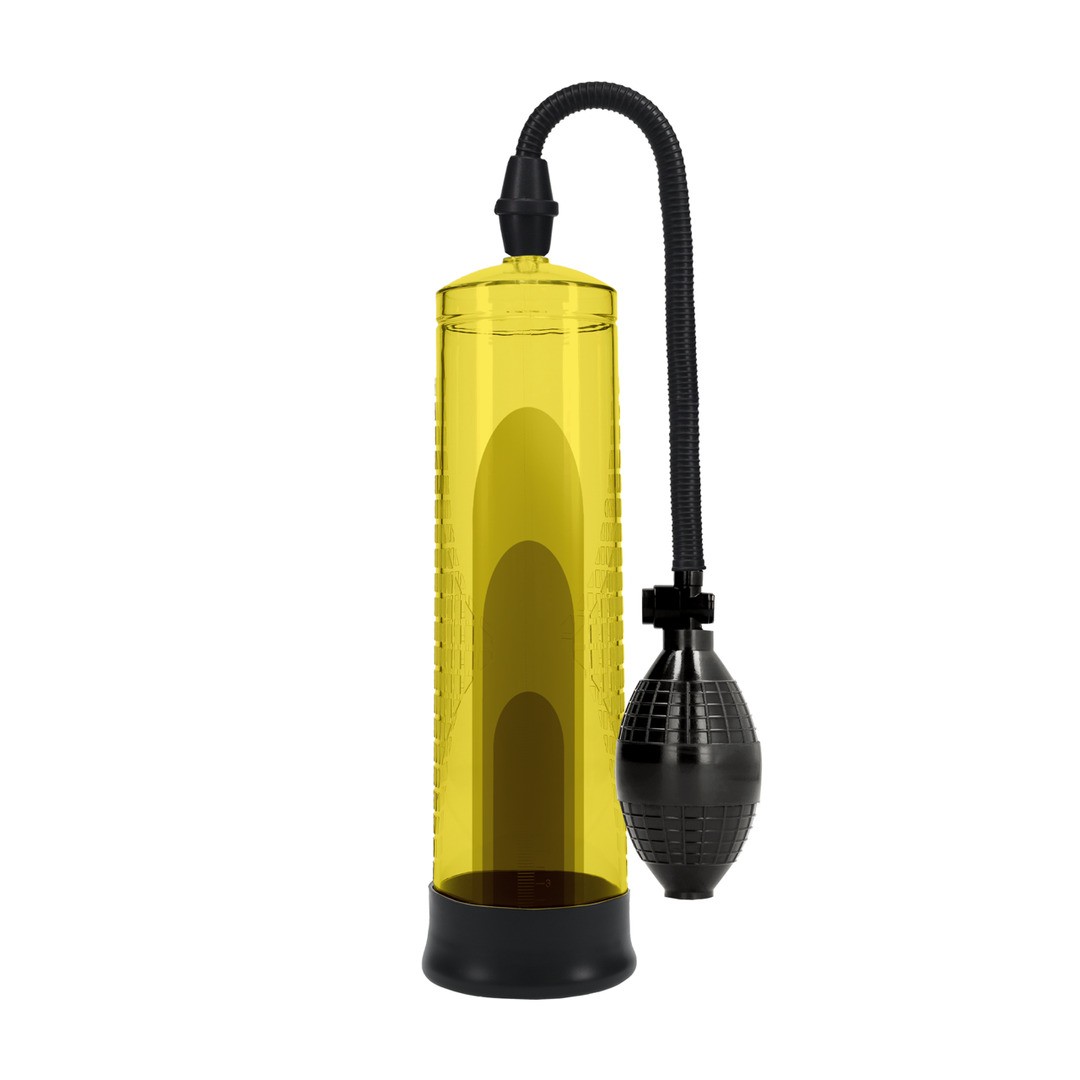 BOMBA PARA EL PENE BASIC PUMP 1 AMARILLO PUMPED - Imagen 3