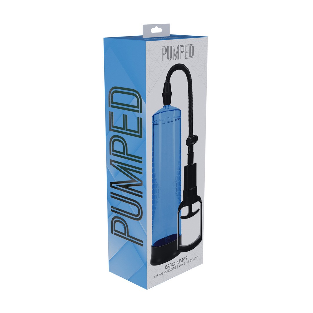 BOMBA PARA EL PENE BASIC PUMP 2 AZUL PUMPED