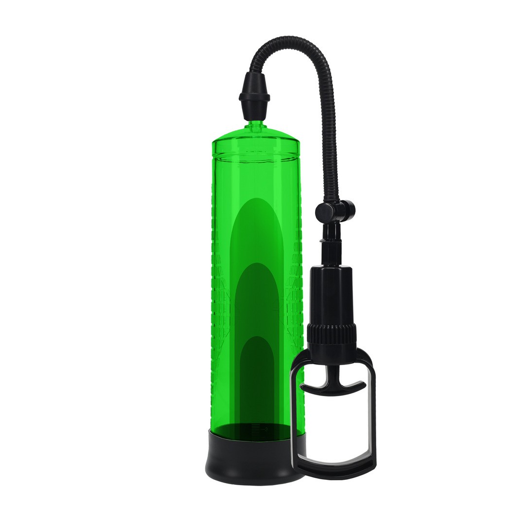 BOMBA PARA EL PENE BASIC PUMP 2 VERDE PUMPED - Imagen 3