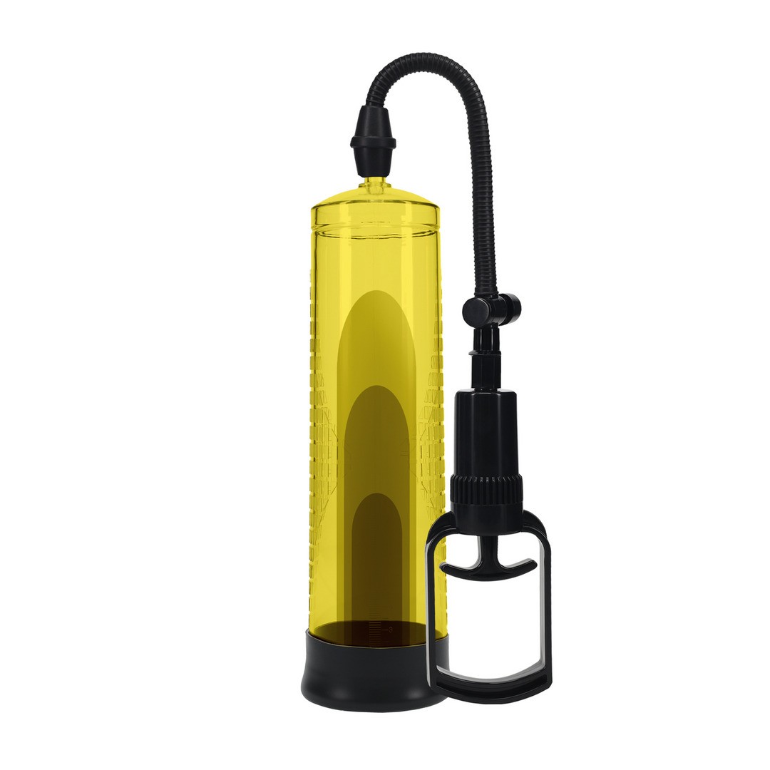 BOMBA PARA EL PENE BASIC PUMP 2 AMARILLO PUMPED - Imagen 3