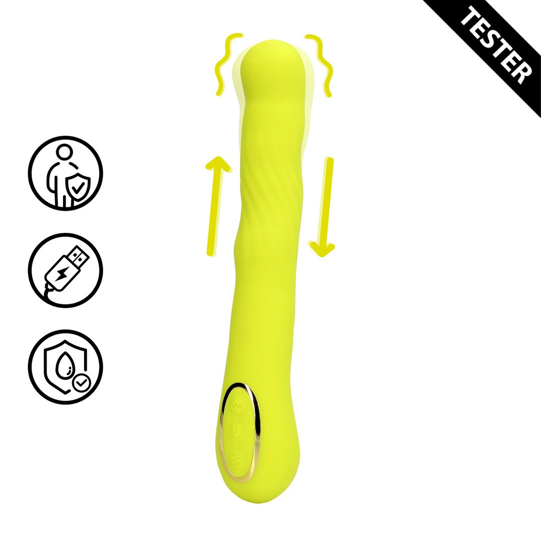 TESTER VIBRADOR PARA PUNTO G WIGGLE LIME PASSION LOVELINE