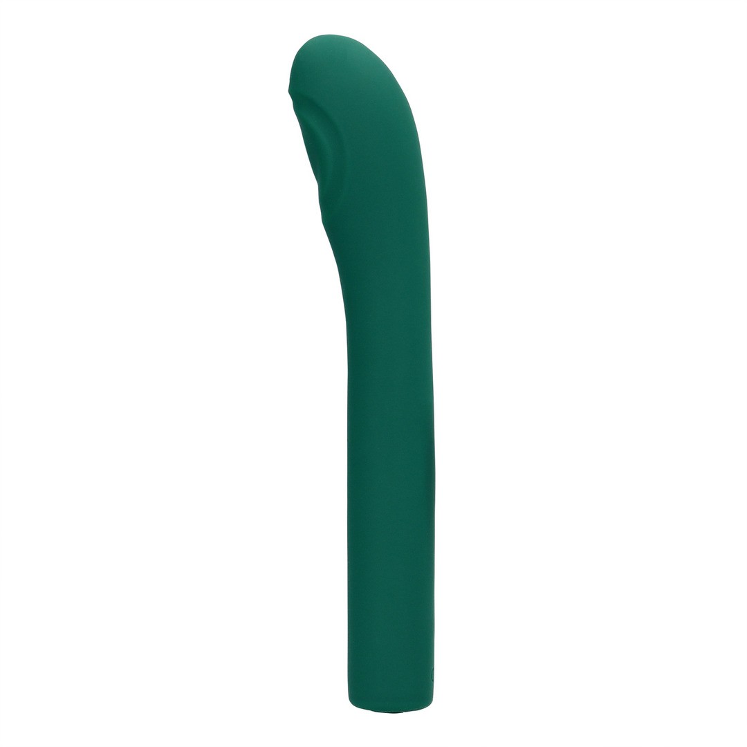 VIBRADOR PARA PUNTO G PULSE WAVE GREEN CRYSTAL LOVELINE - Imagen 7