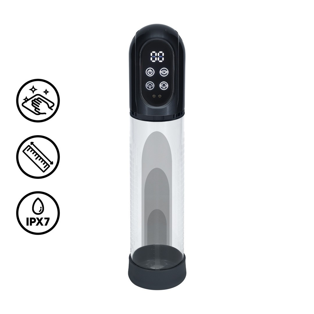 BOMBA AUTOMÁTICA PARA EL PENE Y MASTURBADOR ENGAGE GUN METAL PUMPED - Imagen 3