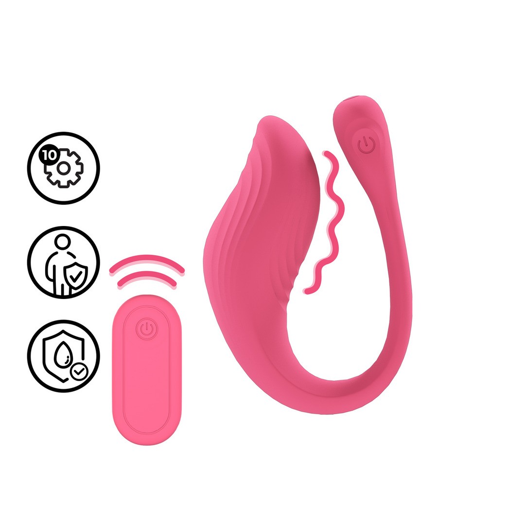 HUEVO VIBRANTE CON MANDO G-SPOT VIBE ROSA LOVELINE - Imagen 6