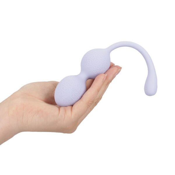 BOLAS VAGINALES BEAD KEGEL CON VIBRACIÓN Y MANDO LAVENDER LOVELINE - Imagen 4