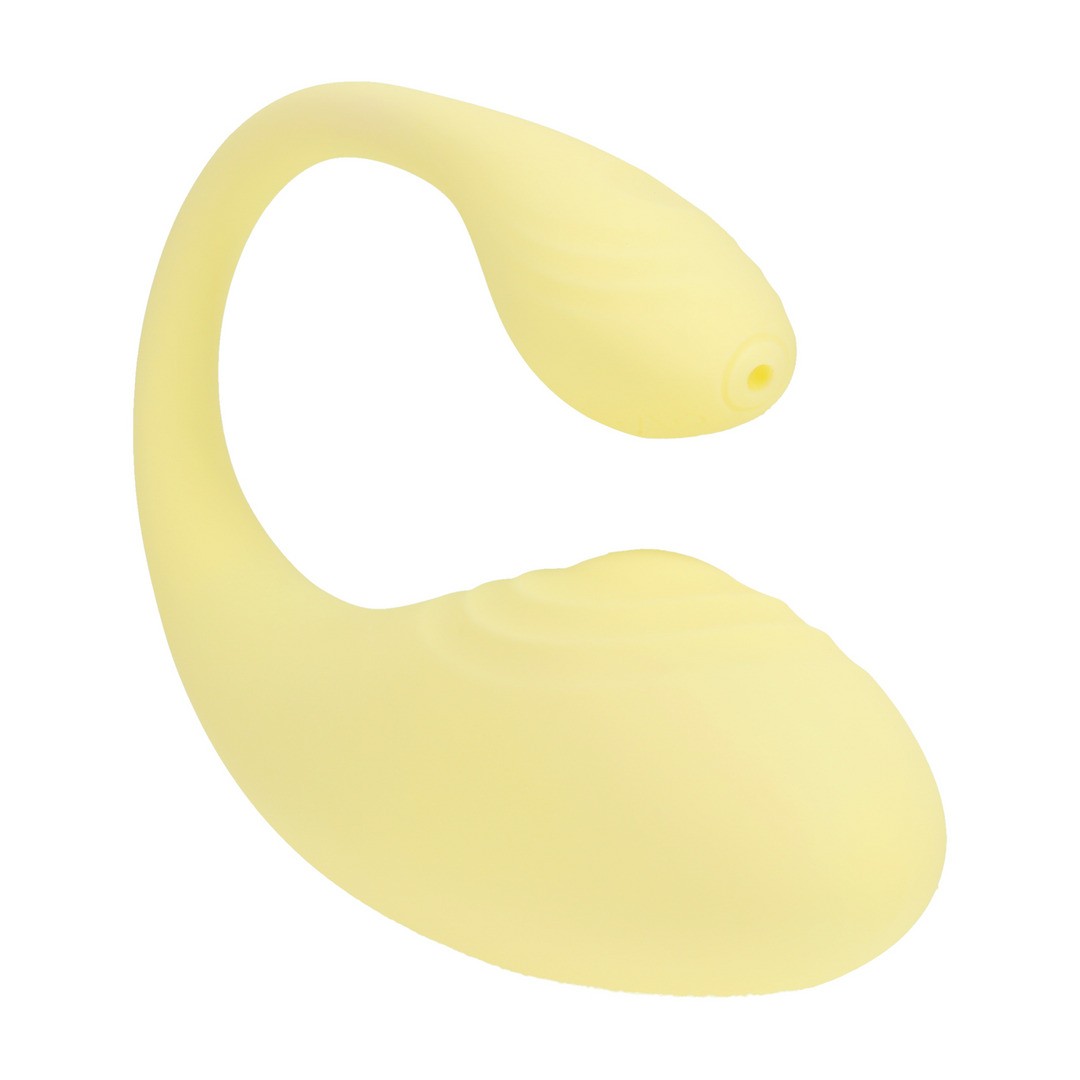 HUEVO VIBRADOR CON MANDO G-SPOT VIBE AMARILLO LOVELINE - Imagen 3