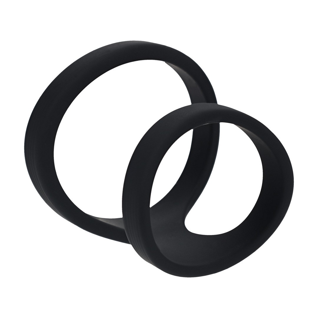 ANILLO PARA EL PENE 2 LOOP NEGRO LEVELZ