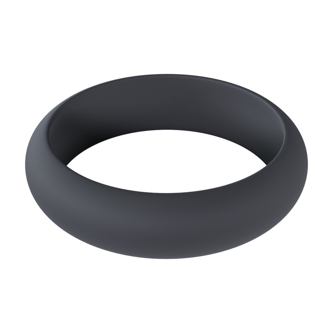ANILLO PARA EL PENE DE SILICONA WIDE O L 42MM NEGRO LEVELZ