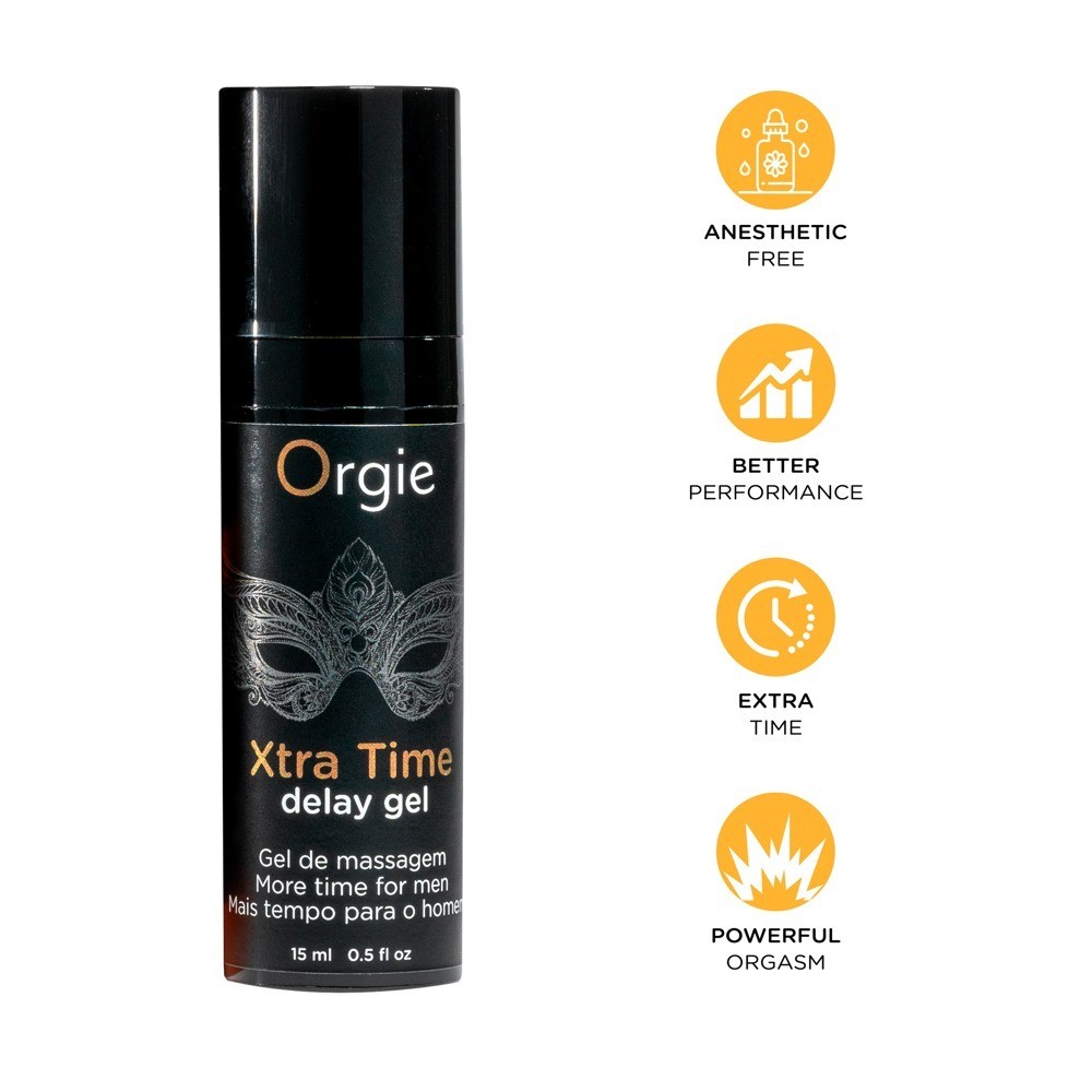 GEL RETARDANTE XTRA TIME 15ML ORGIE - Imagen 4