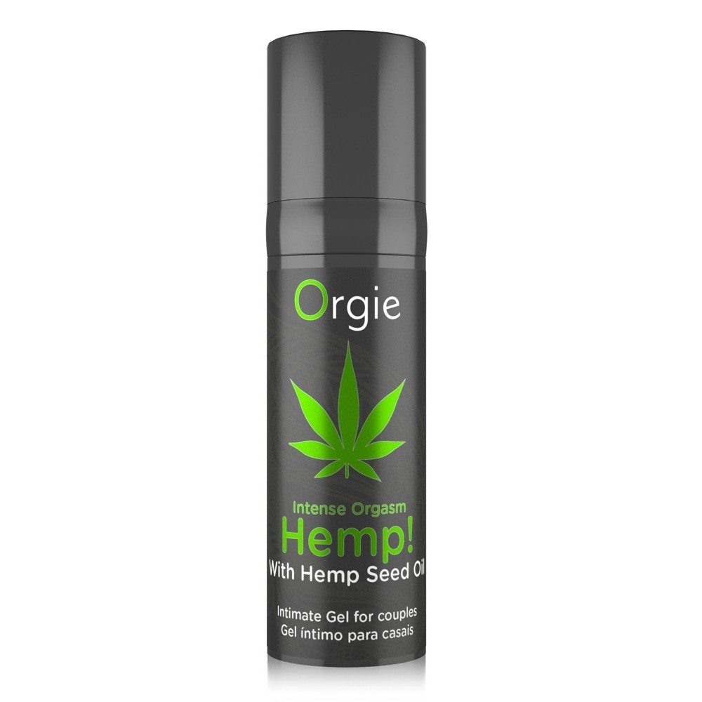 GEL CON VIBRACIÓN INTENSE ORGASM HEMP 15ML ORGIE - Imagen 3