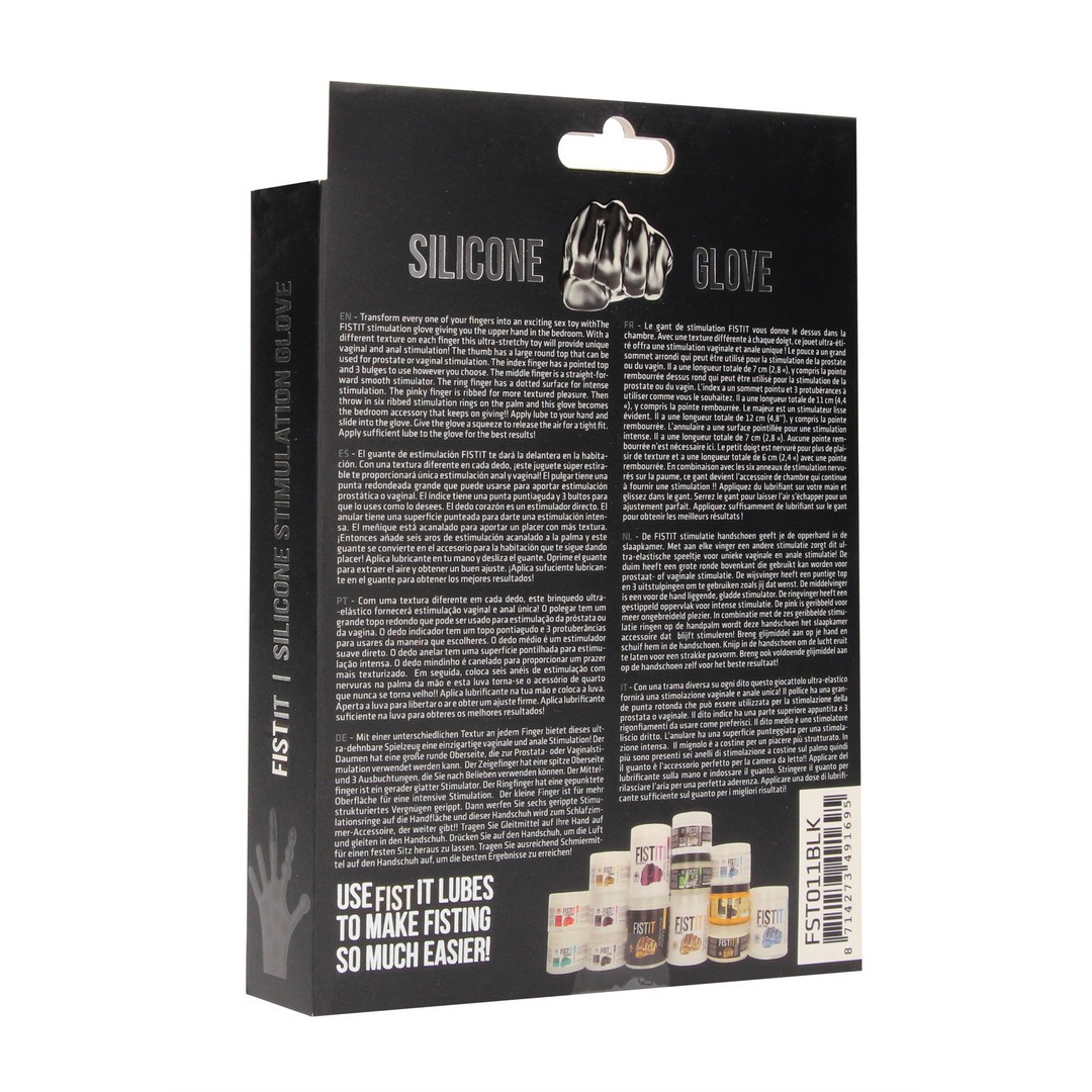 GUANTE ESTIMULADOR DE SILICONA FIST IT - Imagen 3