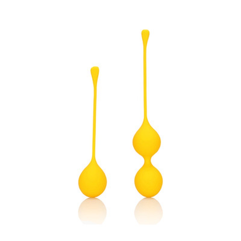 CONJUNTO DE 2 BOLAS VAGINALES KEGEL TRAINING CARAMBOLA LOVELINE - Imagen 7