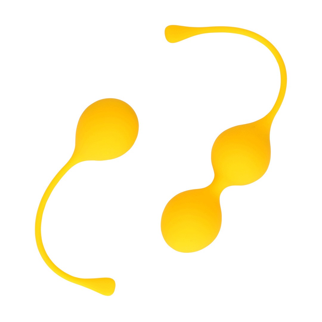 CONJUNTO DE 2 BOLAS VAGINALES KEGEL TRAINING CARAMBOLA LOVELINE - Imagen 6