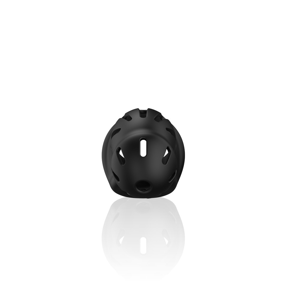 JAULA MODEL 27 ULTRA SOFT SILICONE CHASTITY NEGRO MANCAGE - Imagen 5