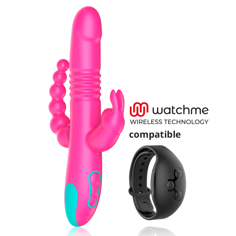 HAPPY LOKY - DONALD TRIPLE ESTIMULACIÓN: ANAL, PUNTO G CLÍTORIS COMPATIBLE CON WATCHME WIRELESS TECHNOLOGY - Imagen 2