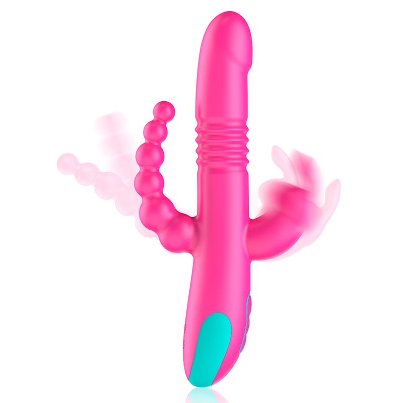 HAPPY LOKY - DONALD TRIPLE ESTIMULACIÓN: ANAL, PUNTO G CLÍTORIS COMPATIBLE CON WATCHME WIRELESS TECHNOLOGY - Imagen 3