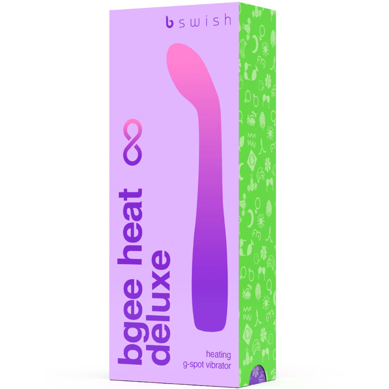 B SWISH - BGEE HEAT INFINITE DELUXE VIBRADOR RECARGABLE SILICONA LAVANDA - Imagen 4