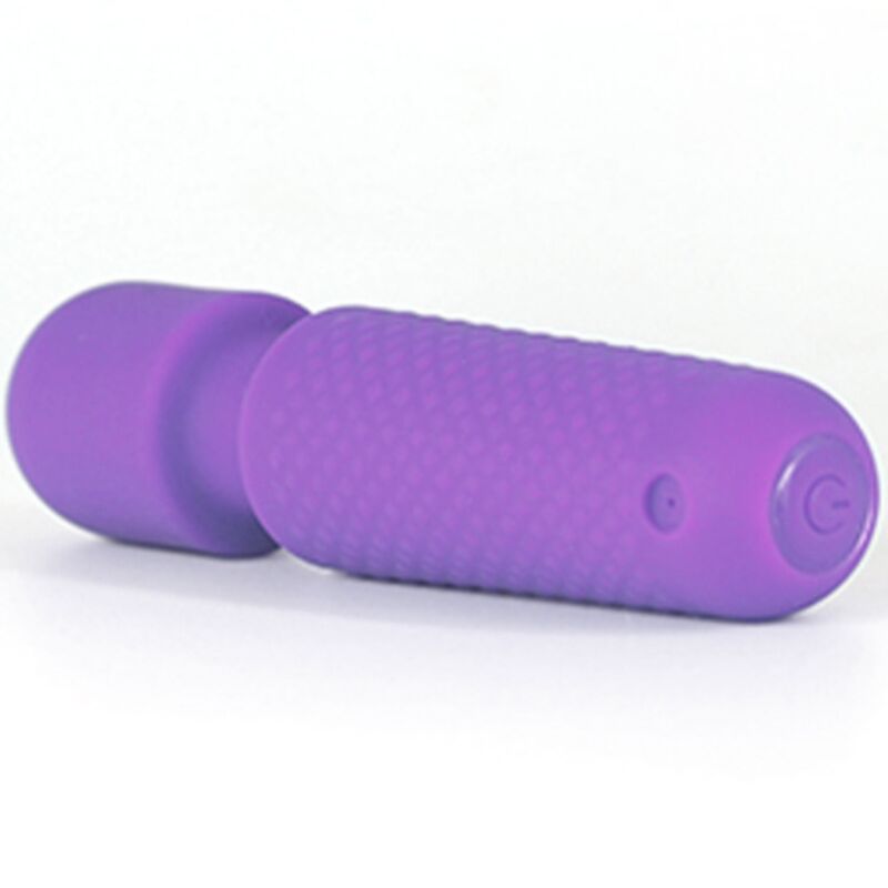 ARMONY - YOUR MAGIC MASAJEADOR  VIBRADOR RECARGABLE 10 VIBRACIONES SILICONA MORADO - Imagen 2