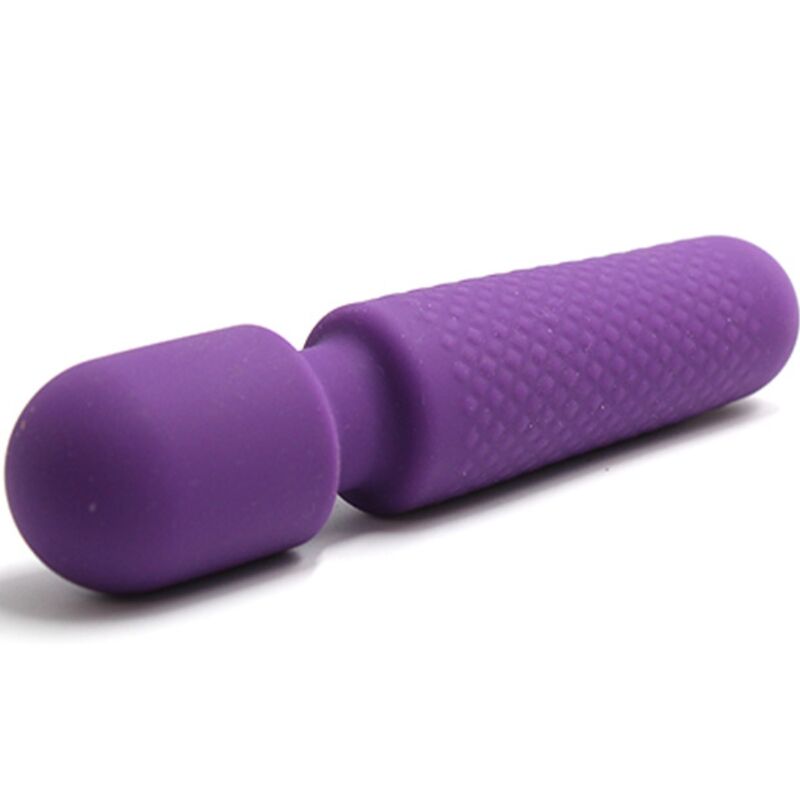 ARMONY - YOUR MAGIC MASAJEADOR  VIBRADOR RECARGABLE 10 VIBRACIONES SILICONA MORADO - Imagen 3