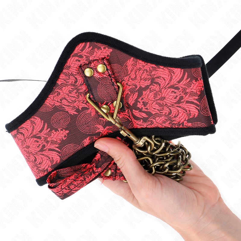 KINK - COLLAR CON CORREA DE ENCAJE 75 CM MODELO SCANDAL 44 X 10 CM - Imagen 4