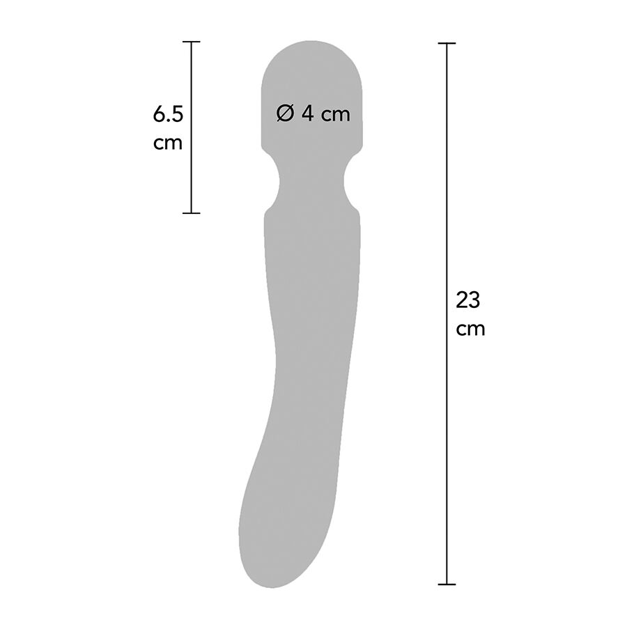 TOYJOY - LUZ ZENITH MASAJEADOR WAND NEGRO - Imagen 3