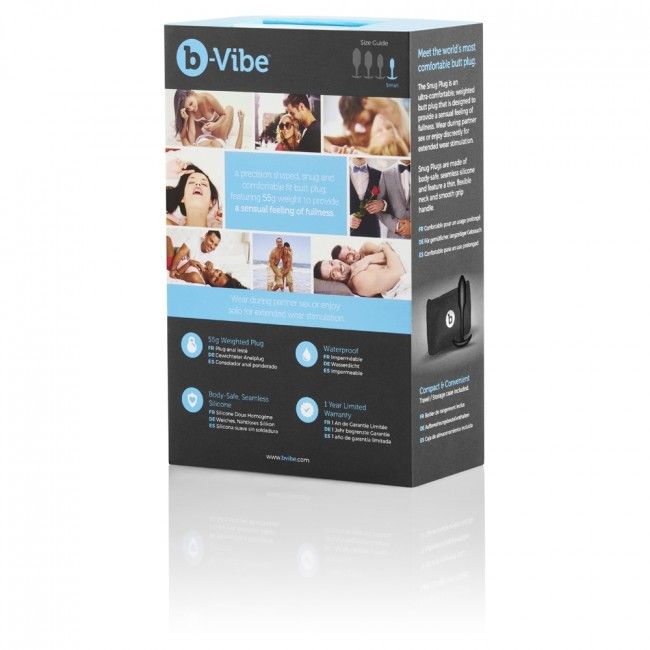 B-VIBE - SNUG PLUG 1 NEGRO - Imagen 4